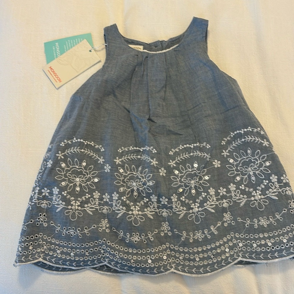 Beautiful blue and white dress from Monsoon with tags still on